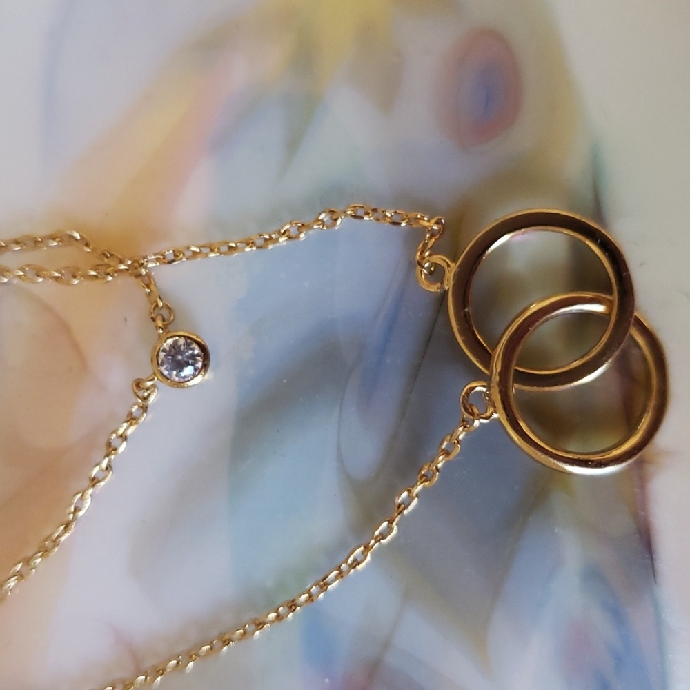 Avec New York 18k Gold Plated Necklace